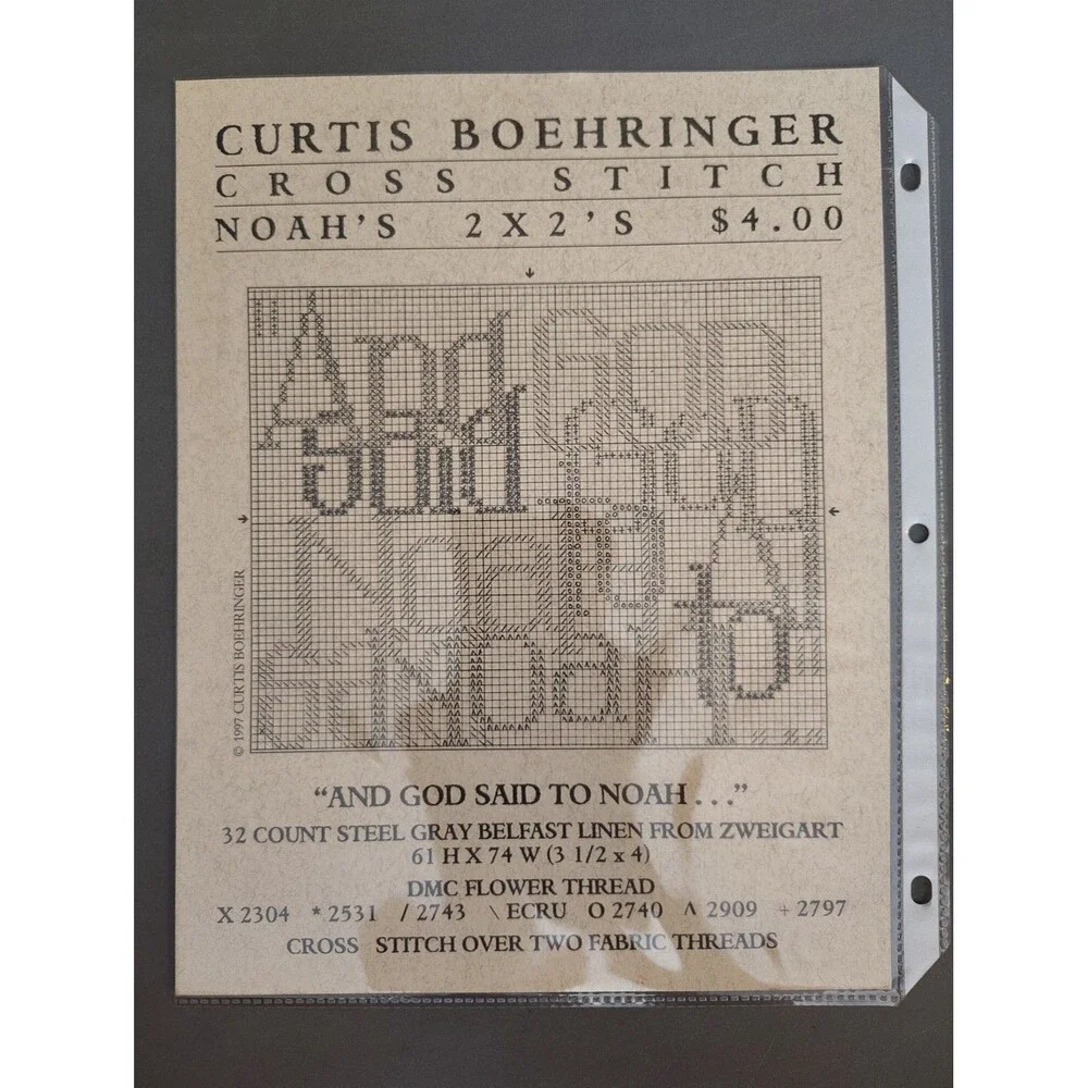 Curtis Boehringer vintage 1997